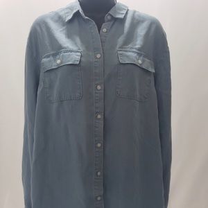 Women’s button down denim shirt